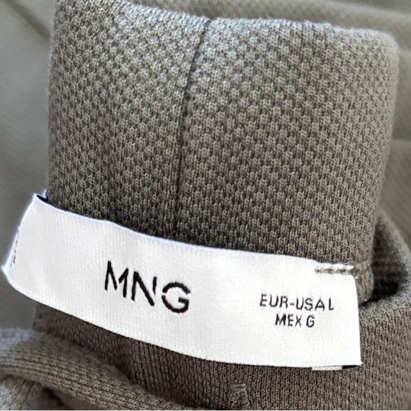 Mango Charcoal Green/Gray Sweatsuit, Loungewear SZ L - Picture 4 of 13